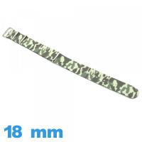 Bracelet Nylon Camo 18mm N.A.T.O Vert clair montre