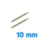 lot de 2 barres de 10 mm pas cher pour bracelet montre