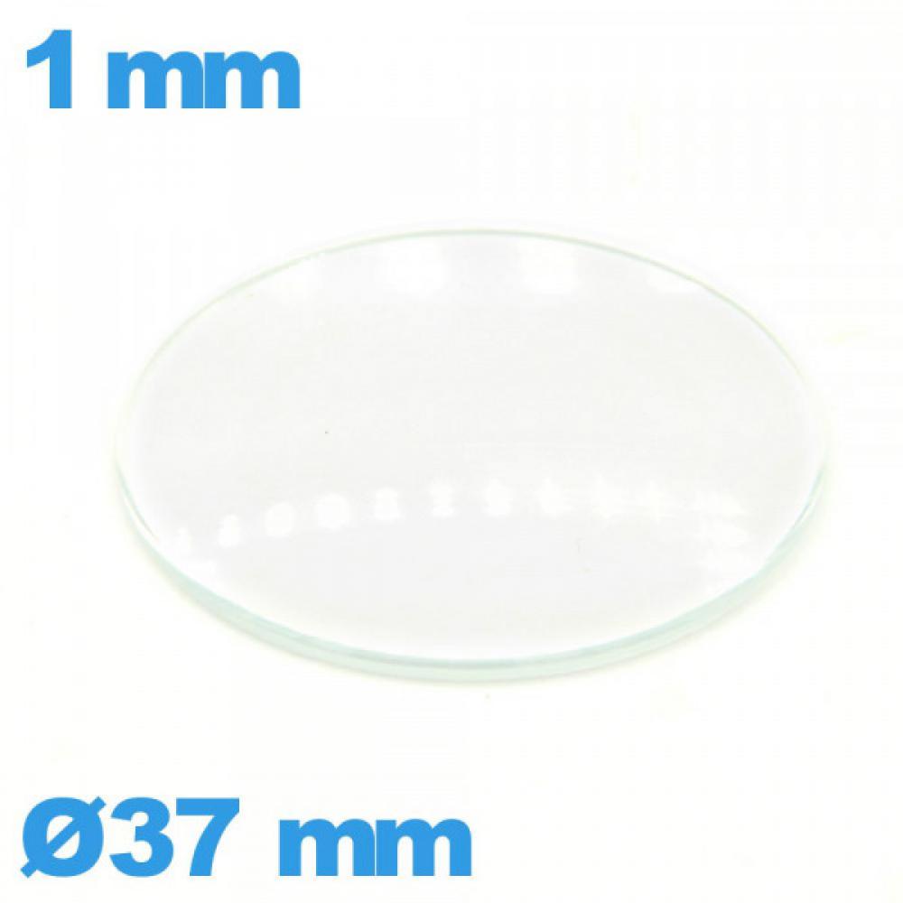 Verres De Montre Ronds 37 Mm – Lot De 6, Pour Réparation Horlogère, Uxcell