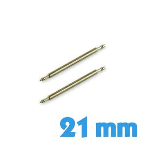 Pompe montre par 2 - 21 mm pas chère pour bracelet