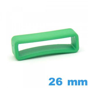 Passant de bracelet Plastique Vert 26 mm 