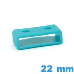 Loop Bleu turquoise 22 mm pour Casio Series pour bracelet