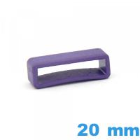 Passant pour bracelet 20 mm Violet 