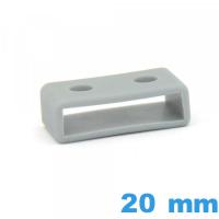 Loop pour bracelet pour Casio Series 20 mm  - Gris