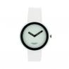 Montre simple blanche femme