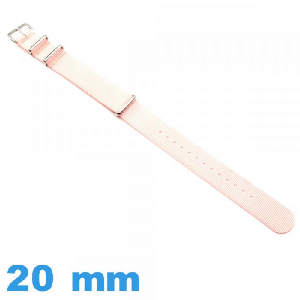 Bracelet De Montre NATO 20mm - Unisexe - Neuf Avec étiquettes - Générique
