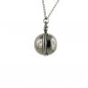 Pendentif boule noire