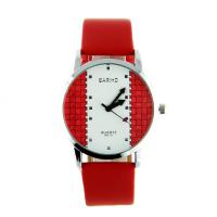 Montre femme puzzle rouge