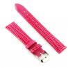 Bracelet ardillon cuir fushia