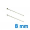 Pack de goupille de fixation pour bracelet métal pas cher 8mm