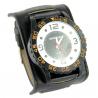 Montre homme gros cadran noir et blanc Excellanc