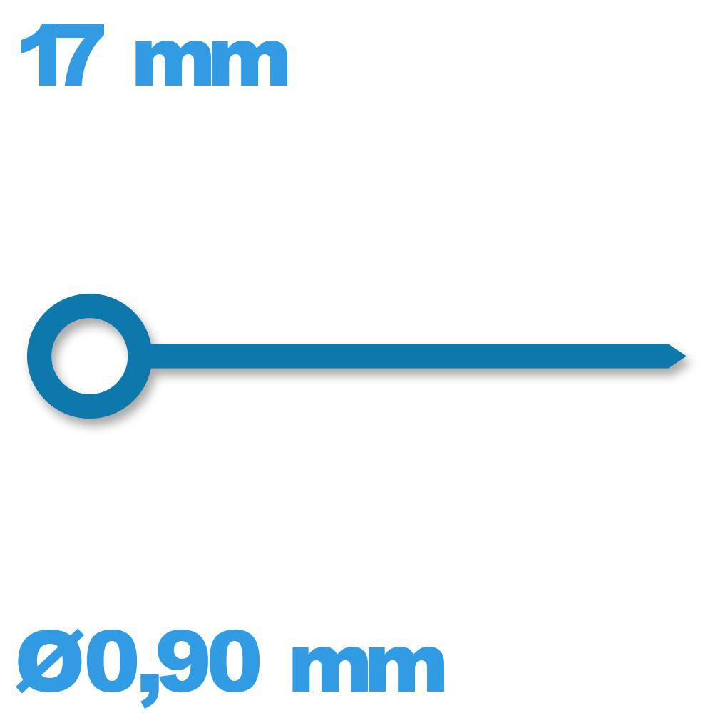 Aiguille mouvement bleu diam : 0,90mm des minutes