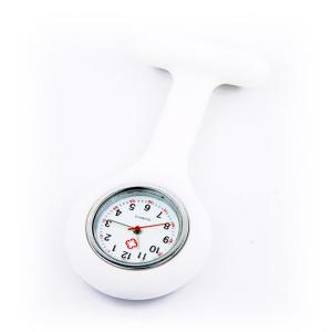 Montre infirmière pas chère blanc silicone