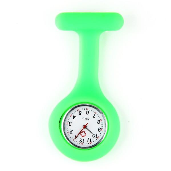 Montre Infirmière En Silicone Avec Pince - Design Hibou - Mouvement Quartz - Pour Soignants