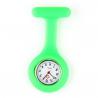 Montre infirmière silicone vert