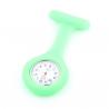 Montre infirmière silicone vert