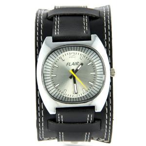 Montre bracelet de force Flair unisexe noir