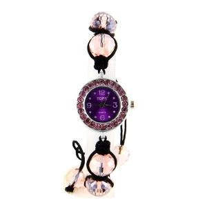 Montre Shamballa moins chère violet