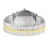 Montre Bracelet Elastique Dateur Bicolore Excellanc