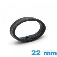 Passant bracelet 22 mm  - Noir