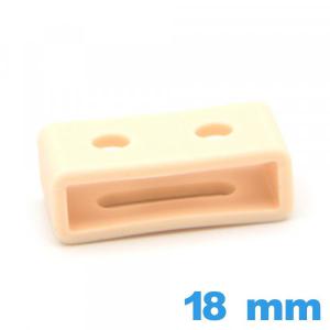 Passant pour bracelet pour Casio 18 mm  - Blanc cassé