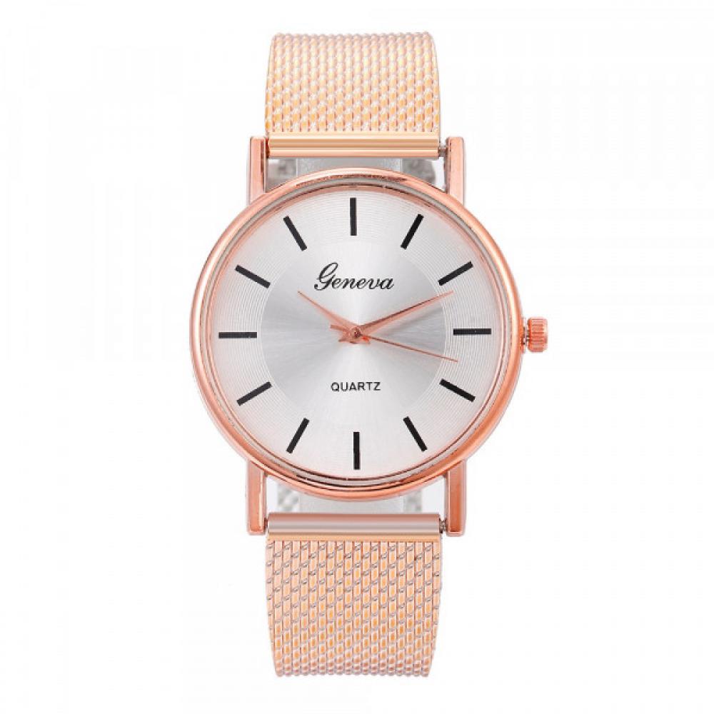 Montre femme rose sales gold pas cher