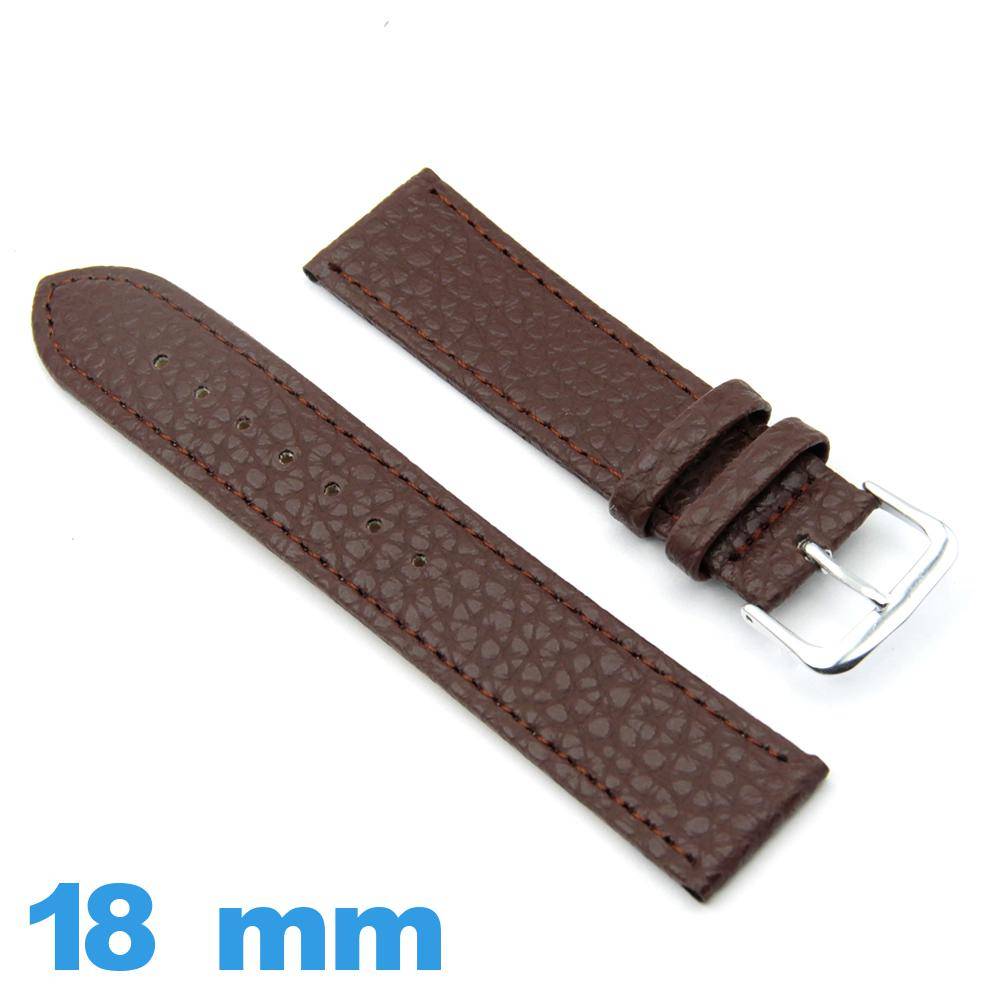 Bracelet De Montre En Cuir Véritable Pour Femme – Fin Et Élégant, Boucle à Aiguille, Tailles 6-18 Mm, Style Raffiné