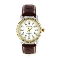 Montre luxe cuir BADACE