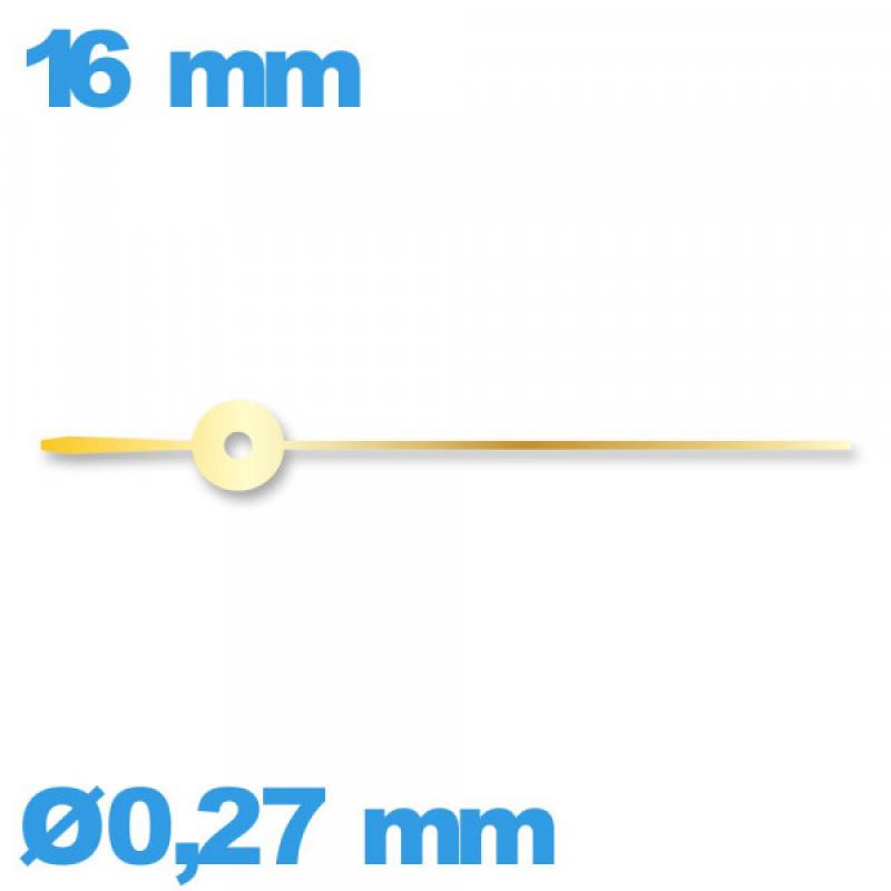 Lot D'aiguilles Pour Montre - Aiguilles H+M+Seconde Dorées, Occasion