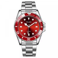 Montre de luxe cadran rouge homme