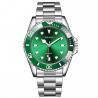 Montre de luxe cadran vert homme