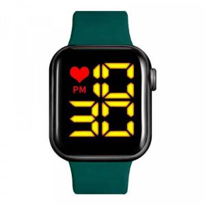 Montre Gros Chiffres LED pas chere Vert