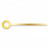 Jeu d'aiguille (Ø1,00 mm / Ø0,55 mm) doré cadran central pour mouvement de montre