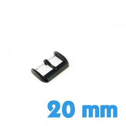 Boucle Ardillon 20 mm Noir