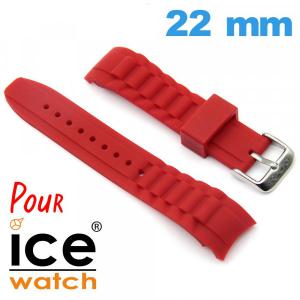 Bracelet Silicone 22 Mm Pour Montres Ice Smart - Remplacement Confort, 6 Couleurs, Taille Ajustable
