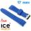 Bracelet Cahoutchouc Bleu de montre Ice Watch 17mm