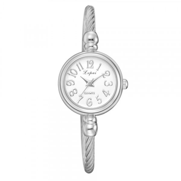 Montre Femme bracelet argent doré - Kaz à montres
