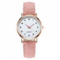 Montre Femme Rose petit prix Aiguilles Phosphorescentes