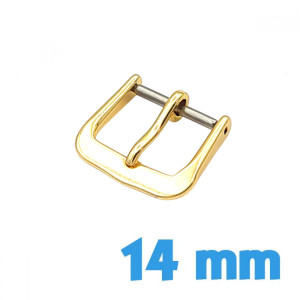 Boucle Ardillon Doré 14mm