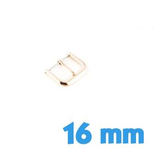 Fermoir montre ardillon pas cher couleur cuivre 16 mm