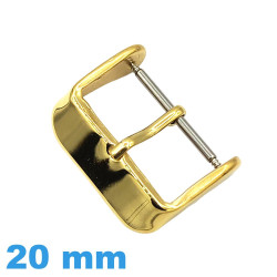 Boucle Ardillon pour Montre 20 mm Doré