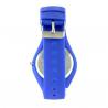 Montre tendance pas chère de marque silicone bleue Geneva