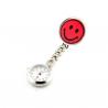 Montre infirmière smiley rouge