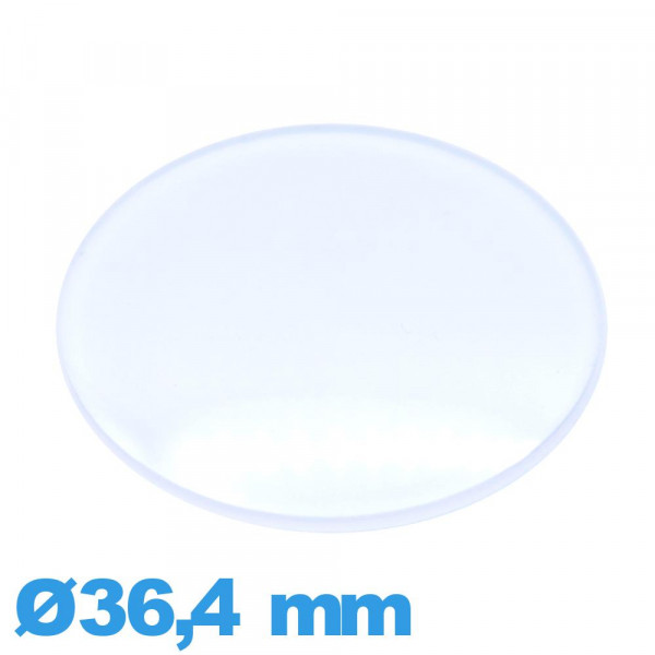 Verre Bombé De Rechange Pour Montre - 2 Mm Épaisseur X 38,5 Mm Diamètre
