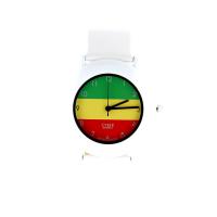 Montre tricolore pas chère couleur jamaïque