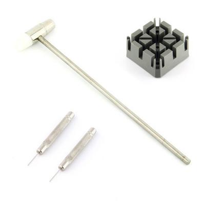 Kit De Réparation Bracelet Montre 2 Pièces - Tournevis Et Outil à Goupilles - Acier Inoxydable, Précision