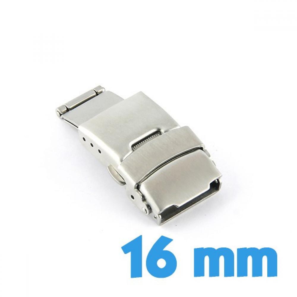 Boucle m tal pas ch re 16 mm d ployante bracelet montre