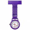 Montre Infirmière pas chère Acier Violet