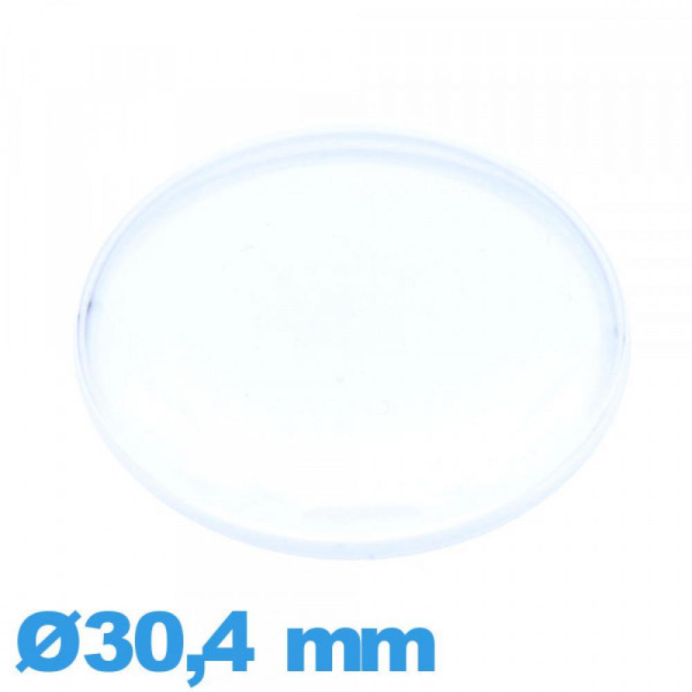 Verre De Montre Acrylique VERMONT - Diamètre 30.2 Mm - Pour Remplacement - Neuf Sans étiquette
