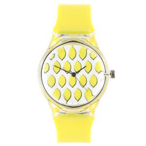 Montre de marque pas chère Willis jaune chiffre noir Montre de marque pas chère Willis jaune chiffre noir